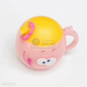 Large Cute Cartoon Plastic Cup