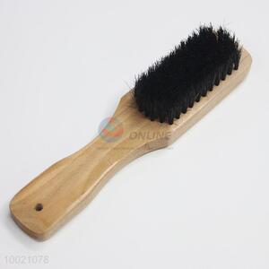 Good quality pig hair shoe brush