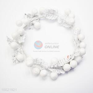 White Garland with Fruits For Decoration