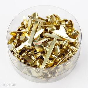 8mm*25mm Golden Metal Paper Fastener Brads Scrapbooking Photo Book Use