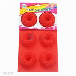 Eco-friendly Red <em>Silicone</em> Cookies/<em>Cake</em> <em>Mould</em>