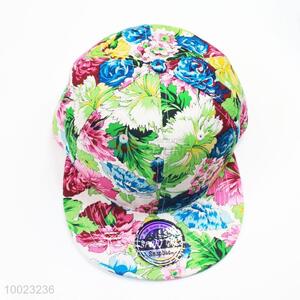Colorful Flower Printed Hip-hop Sports Cap/Hat