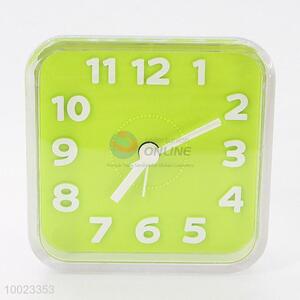 Green Square Alarm Clock,Used in Bedroom