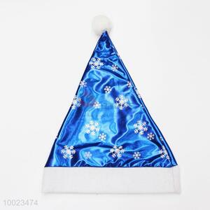 Wholesale High Quality Blue Colth Christmas Hat For Christmas Party