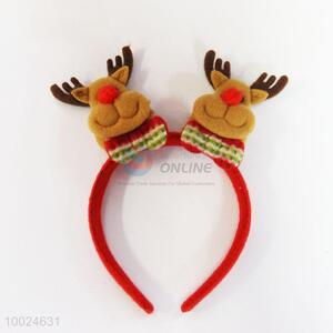 Lovely Deer Head Band for Christmas With Light
