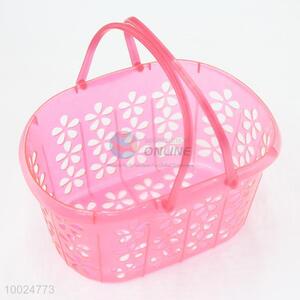 23*17*12.5cm Cute Colorful Plastic Basket