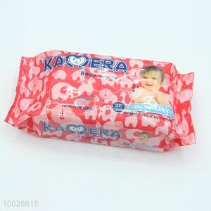 80 pieces thick and fluffy wet baby wipe