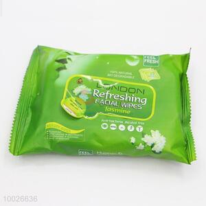 Soft facial wipes/wet wipe