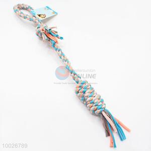 Hot new products polyester fabric rope promotion pet toys
