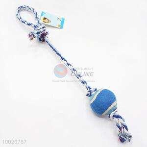 New design wholesale braided soft cotton rope pet toy