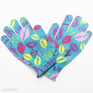 Fashion Pattrn Knitted Protection Gloves