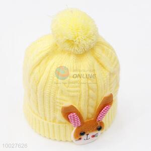 Comfortable Knitted Children Hat Acrylic Winter Hat