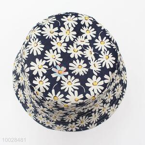 Wholesale Print Flower Trilby Sun Hat for Women