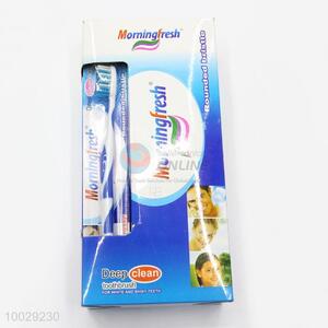Family commodity plastic adult toothbrush for wholesale