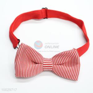 White-black bow tie for men
