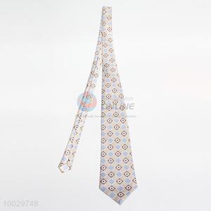 Plaid pattern neck tie for men