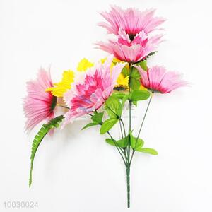 7 Heads Pink Chrysanthemum Decoration <em>Artificial</em> <em>Flower</em>/Home Decor <em>Flower</em>