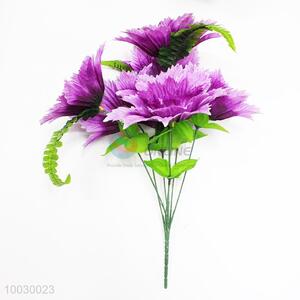7 Heads Purple Chrysanthemum Decoration Artificial Flower/Home Decor Flower
