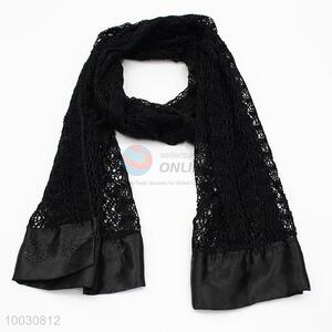 Wholesale Black Dacron With Satin Scarf With Drill