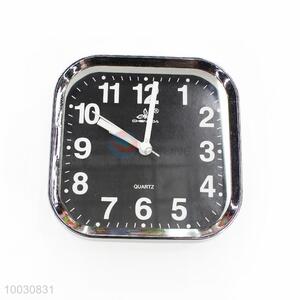 Wholesale Black Square Plastic Table Clock/Alarm Clock