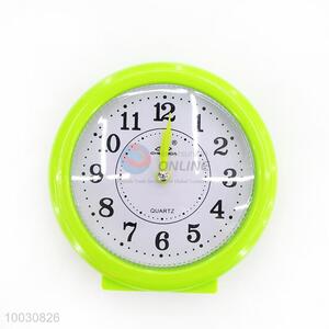 Competitive Price Green Plastic Table Clock/Alarm Clock