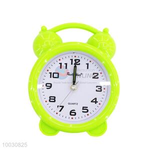 Wholesale Green Plastic Table Clock/Alarm Clock