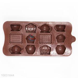 Teapot Shaped Silicon Cake Mould/Chocolate Mould