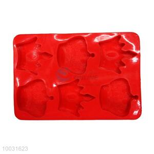 6 Holes Crown Shaped Silicon <em>Cake</em> <em>Mould</em>