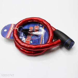 10m red cable lock/safety lock