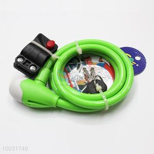 12m green cable lock/safety lock