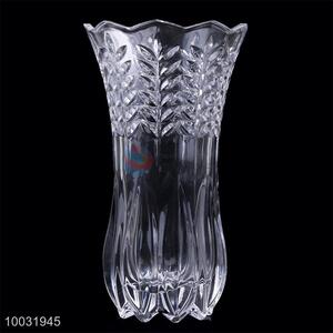 Hot Sale Wheatear Style The Bottom Of the Eggplant Glass Bottle Crystal Vase