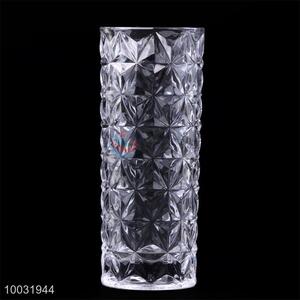 Hot Sale Salt Flowers Style Glass Bottle Straight Crystal Vase