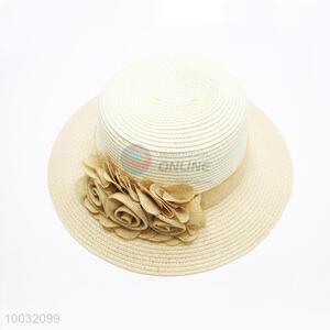 Flower Decoration Hot Sell Summer Beach Hats