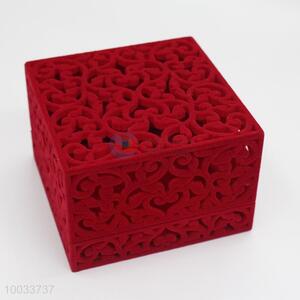 Creative design hollow red bangle box/bracelet box