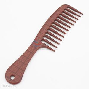 High quality wide and long teeth plastic hair comb