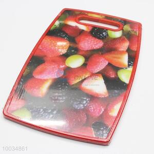 37*23CM red kitchen cutting <em>board</em> printed with fruit