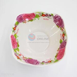 Wholesale 6Inch Rose Pattern Flouncing Melamine <em>Bowl</em>