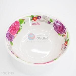 Wholesale 7Inch Rose Pattern Melamine <em>Bowl</em>