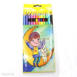 School supplies 12pcs/set plastic color pencil pen
