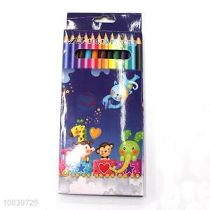 Hot sale 12pcs/set  color plastic pencil pen
