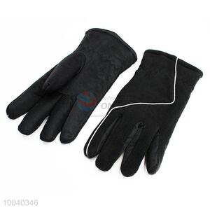 High Quality Black Warm Gloves Ski Gloves