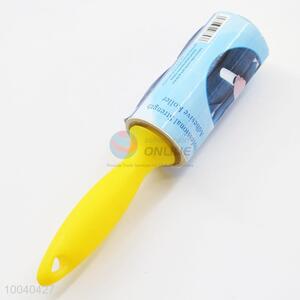 20 sheets cloth lint roller with yellow handle