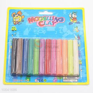 12 Colours 7.5CM Promotional Atoxic Modelling Clay Educational Plasticine for Children