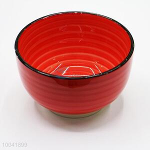 Wholesale Red Round Ceramic <em>Bowl</em>