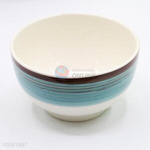 Wholesale Blue Cross Stripe Ceramic <em>Bowl</em>