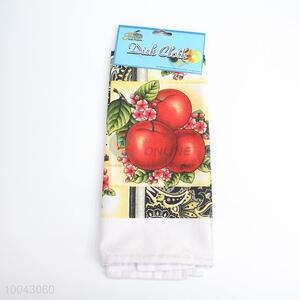 Apple Printed Microfiber Dish Cloth/Kitchen Towel