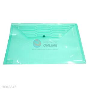 Stationery Pure Color A4 File Bags File Folder Paper Clip/File Bag