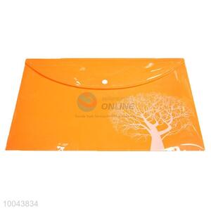 Wholesale Pure Color A4 File Bags File Folder Paper Clip