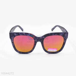 Purple Leopard Print Wholesale High Quality Fashion PC Sunglasses