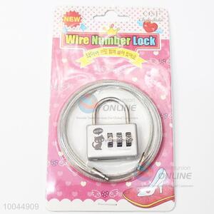 Made In China Steel Wire Coded Lock